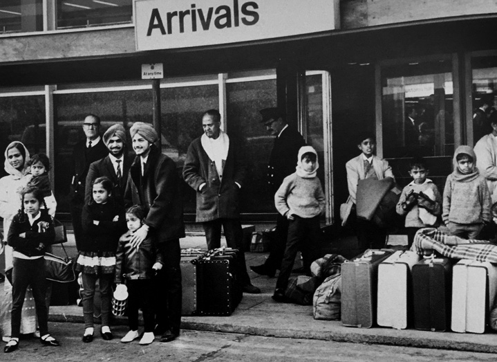 Arriving at Heathrow Airport